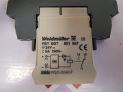 Weidmuller Rst Eg7 Relay Coupler Used