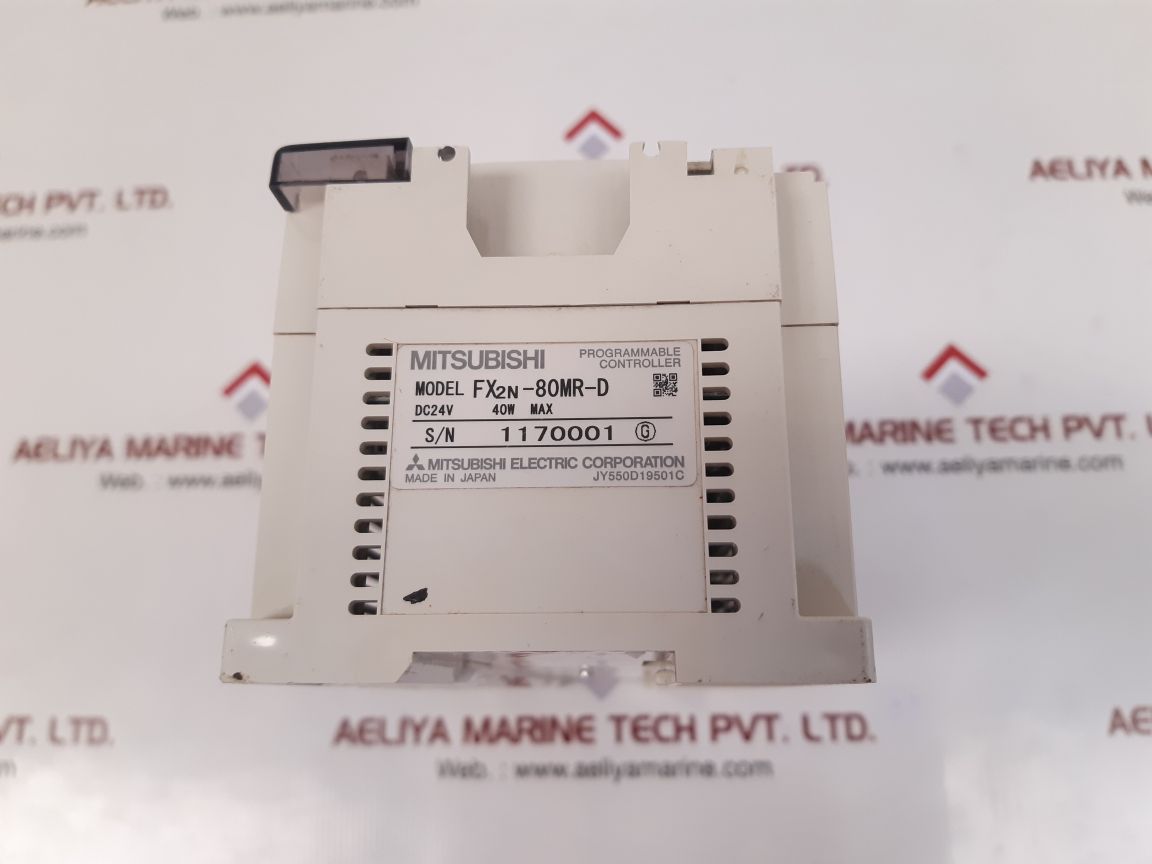 Mitsubishi fx2n-80mr-d programmable controller