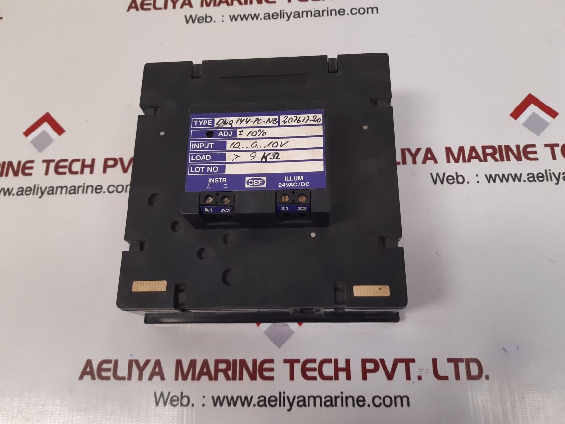 Deif/Norcontrol dlq 144-pc-nb pitch indicator 