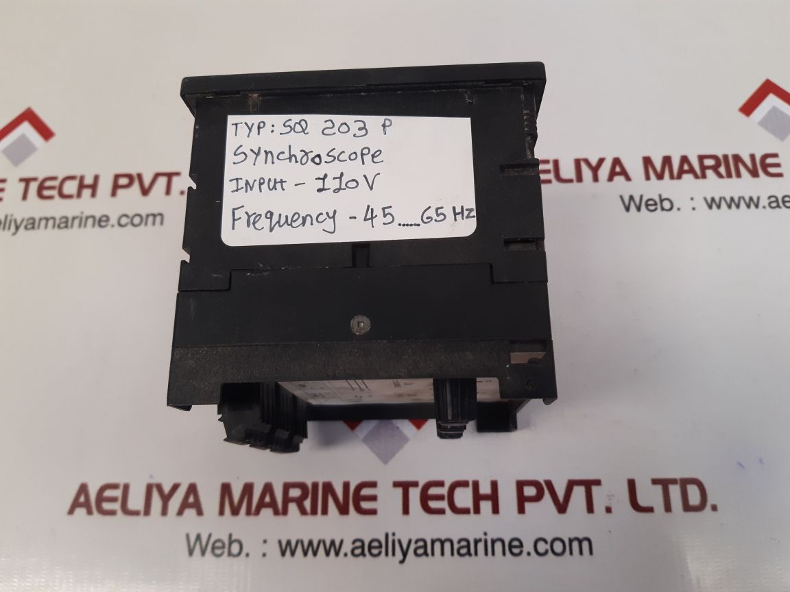 Sq 203 p synchroscope