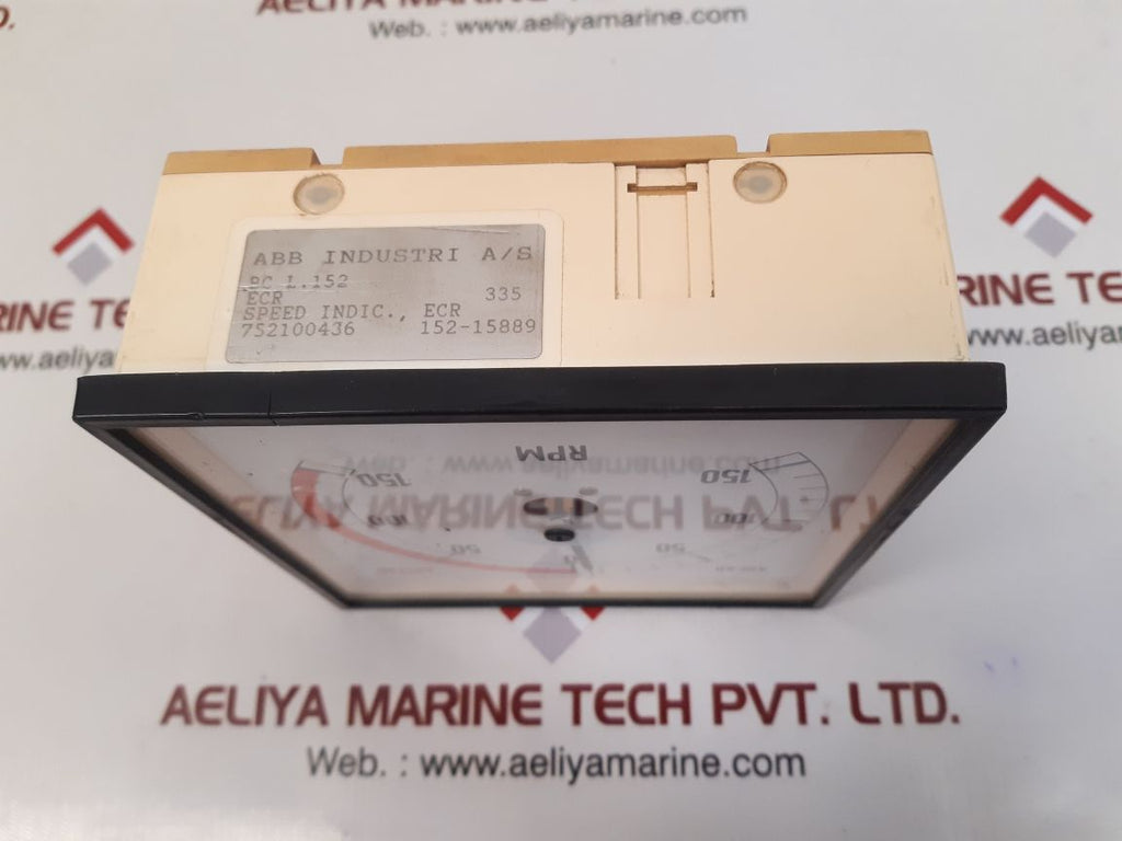 Abb bc l.152 rpm meter – Aeliya Marine