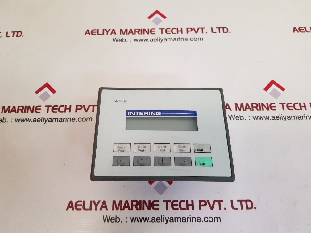 Intering operator panel