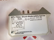 Measurement Technology Mtl755Ac Shunt Diode Safety Barrier Module