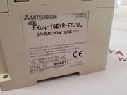 Mitsubishi melsec fx0n-24mr-ds with fx0n-16eyr-es/ul programmable controller