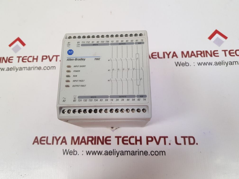 Allen bradley 700-zbr520az1 ser: a safety relay