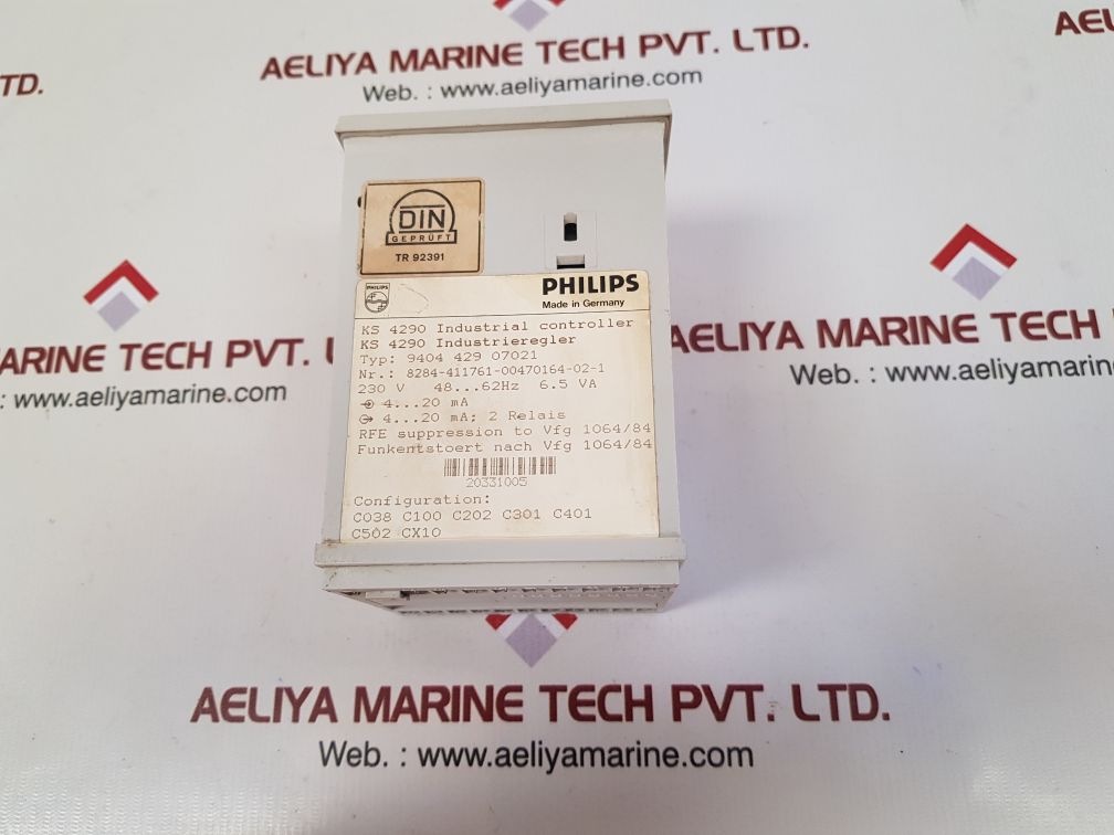 Philips ks 4290 industrial controller 9404 429 07021