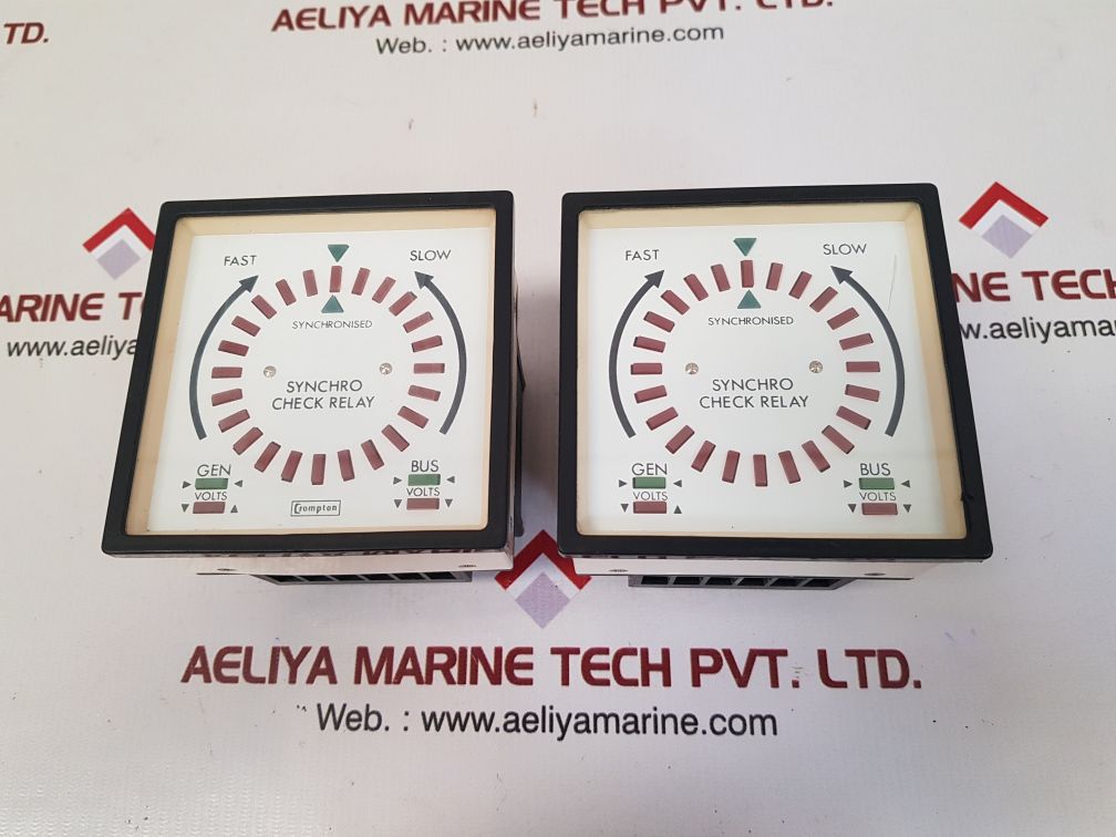 Crompton 244-14lg-pmbx-fq synchro check relay