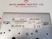 Saia-burgess pcd3.m3120z05 power supply with pcd3.w340 input module Used