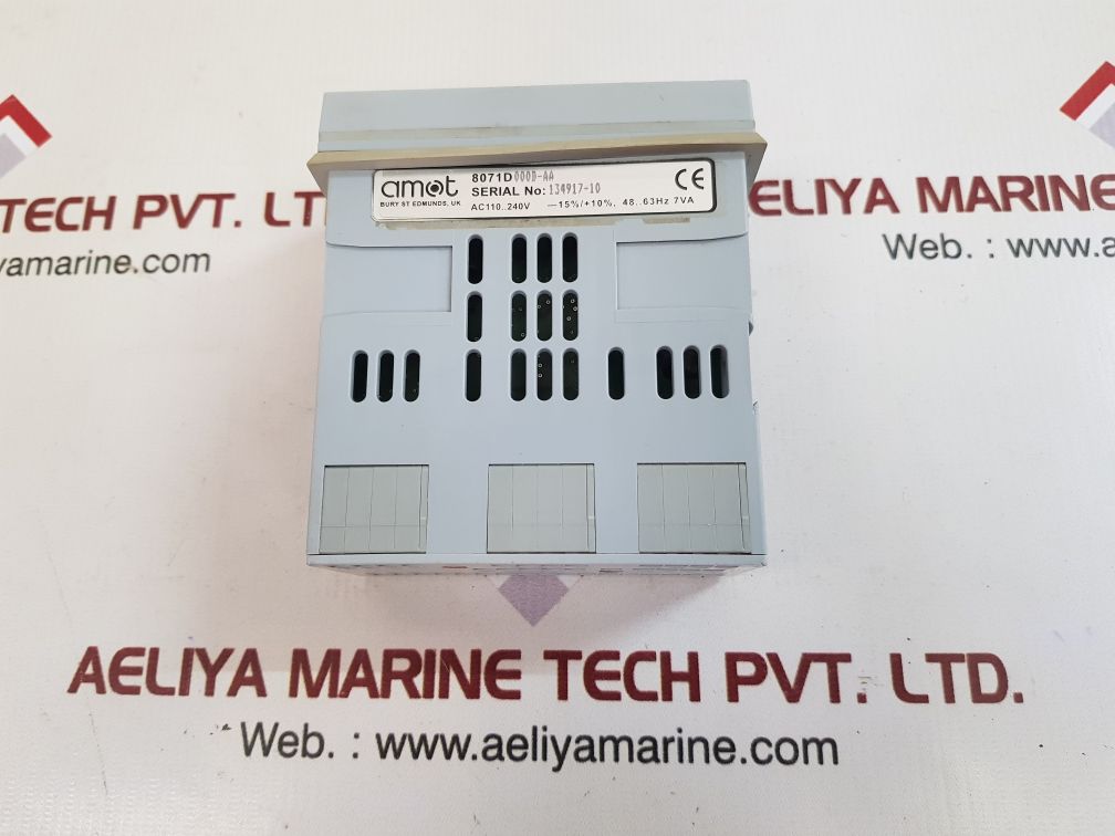 Amot 8071d 000d-aa panel mount controller 