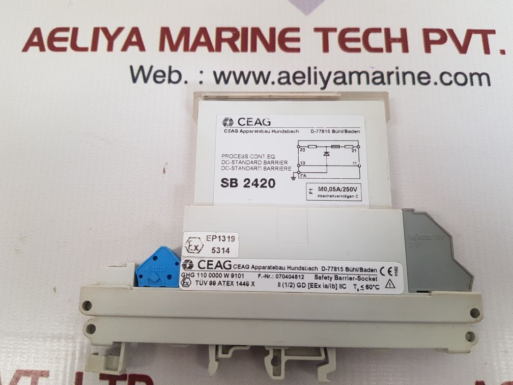 Ceag sb 2420 safety barrier-socket