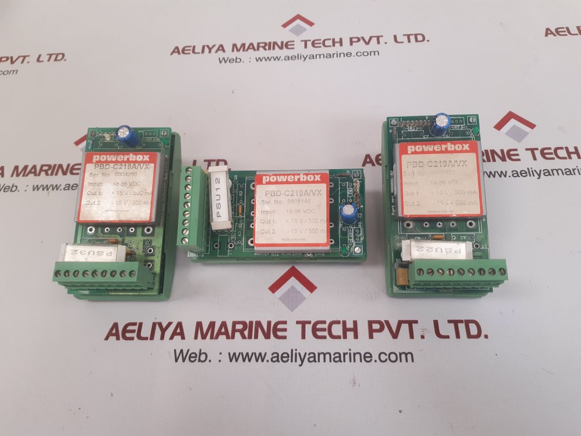 Powerbox pbd-c219a/vx power supply m00006-02