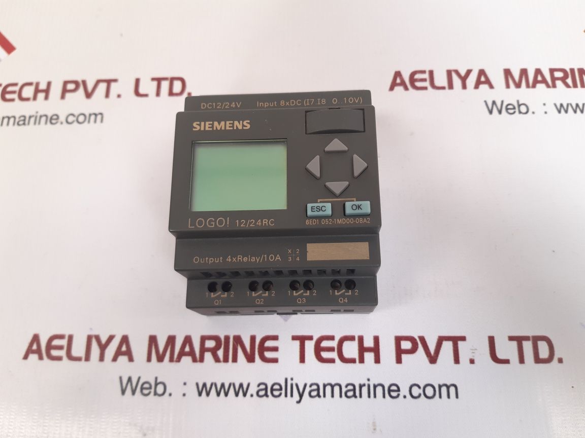 Siemens 6ed1 052-1md00-0ba2 logic module display s c-n4d50464 