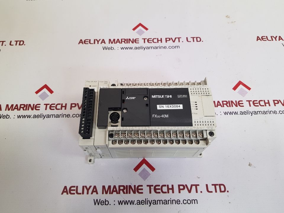 Mitsubishi melsec fx3g-40mt/ess programmable controller used