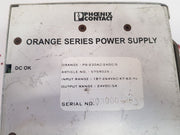 Phoenix contact orange series ps-230ac/24dc/5 power supply