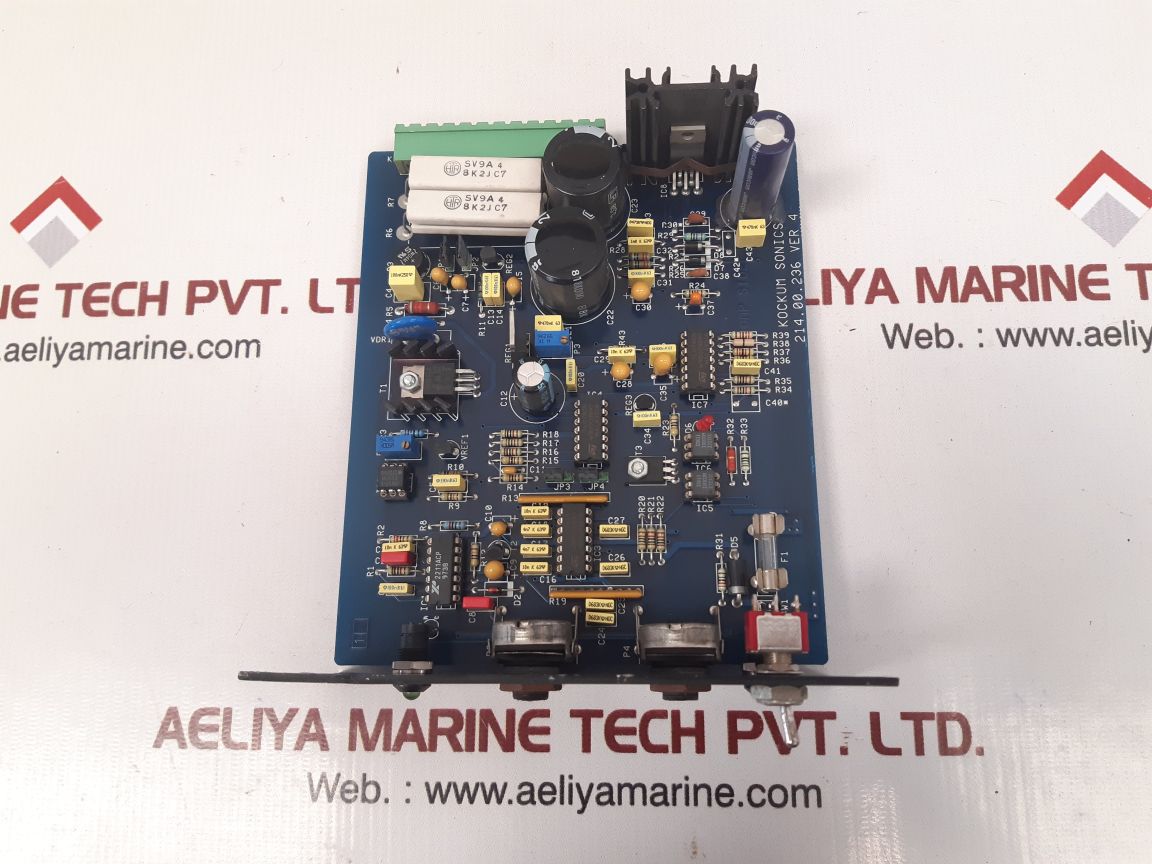 Kockum sonics 214.00.236 sound signal surveillance system pcb card