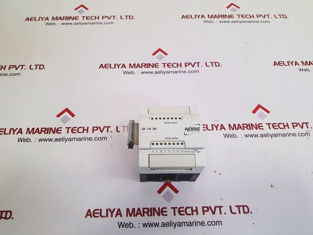 Moeller/ noris le4-116-xd1digital output module le4-116-xd105 used