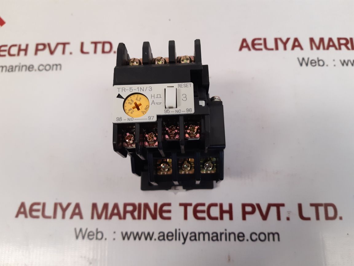 Fuji electric tr-5-1n/3 thermal overload relay