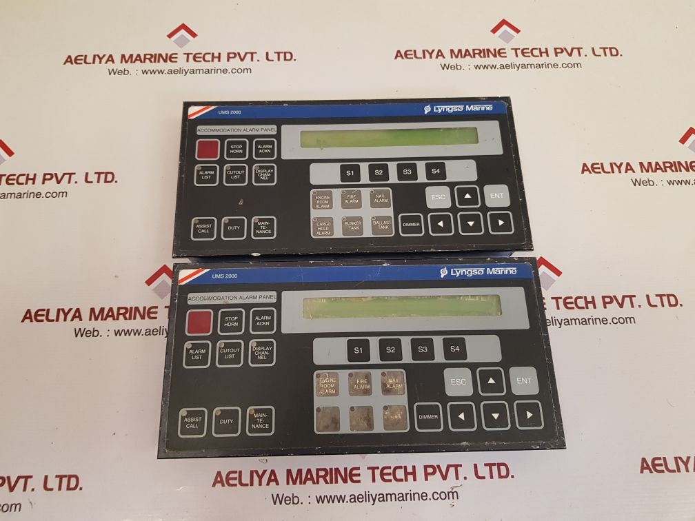 Lyngso marine ums 2000 accommodation alarm panel