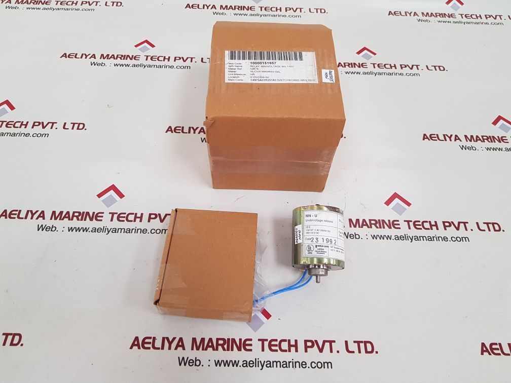 Merlin gerin mn-u 685679 undervoltage release masterpact circuit breaker