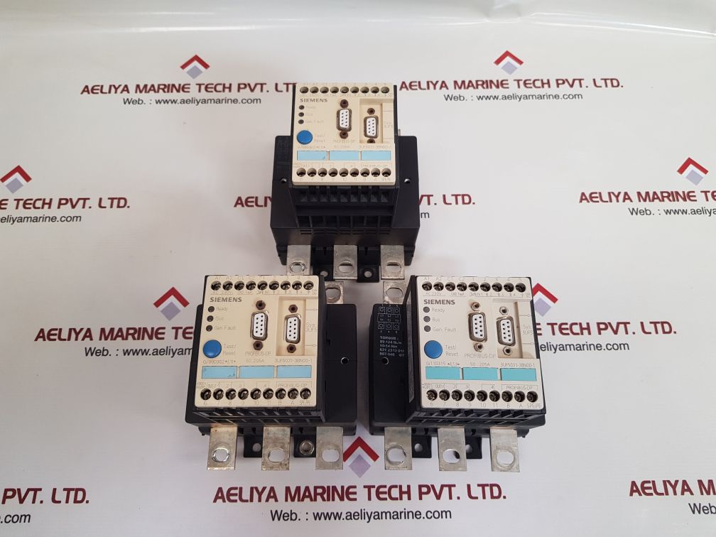 Siemens 3UF5031-3BN00-1 Profibus-DP Simocode Module Used – Aeliya Marine