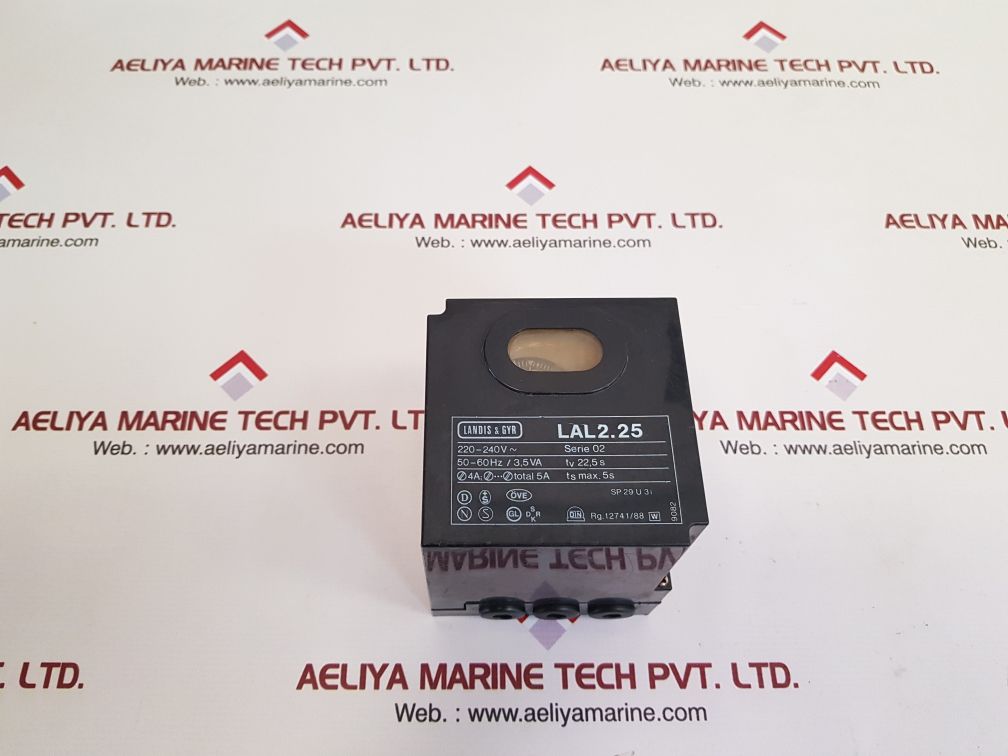 Landis & gyr lal2.25 burner controller used