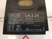 Landis & gyr lal2.25 burner controller used