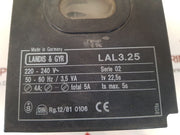 Landis & gyr lal3.25 boiler program control series 02