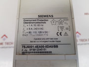 Siemens 7Sj6001-4Ea00-0Da0/Bb Overcurrent Protection Relay