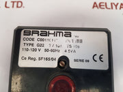 Brahma g22 burner panel boiler c00110117