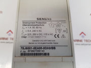 Siemens 7Sj6001-5Ea00-0Da0/Bb Overcurrent Protection Used