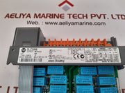 Allen-bradley 1746-ow16 ser.d slc500 output module (For Parts Only)