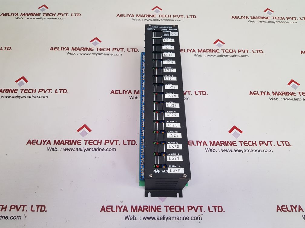Westronics Sbga-15P2W Group Annunciator 950515-ga-1