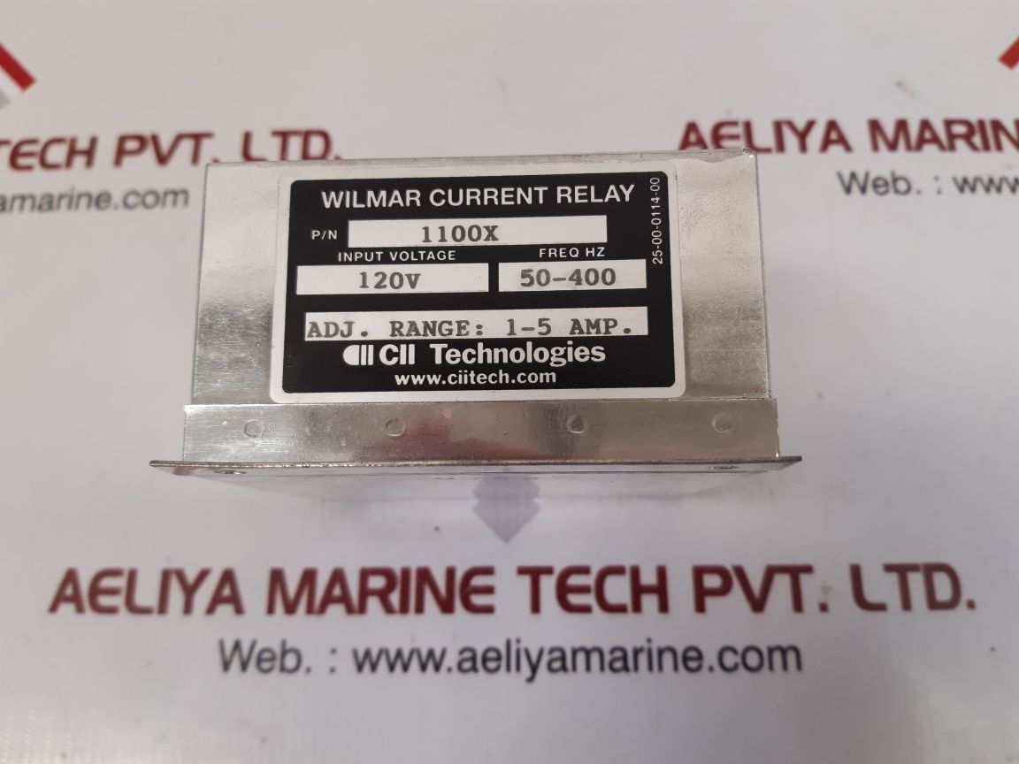 Wilmar 1100X Current Relay 120V