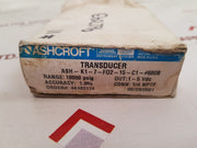 Ashcroft ash-k1-7-f02-15-c1 transducer 10000 psig