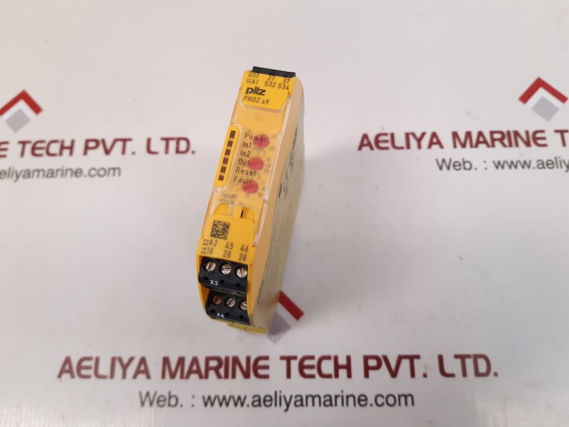 Relè Di Sicurezza Pilz PNOZ S9 750109 | 24VDC 3n/o | Nuovo | Spedizione Rapida 1PZ