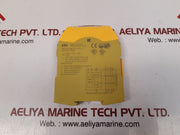 Pilz pnoz s9 24vdc 3n/o 1n/ct safety relay