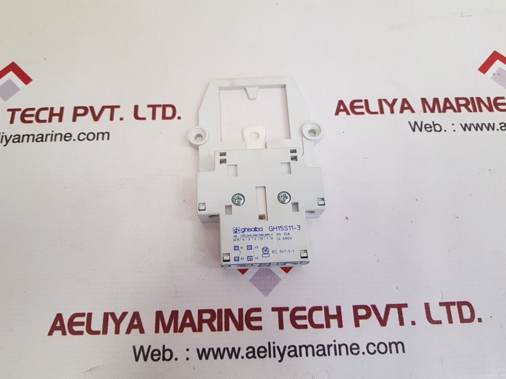 Ghisalba gh15s11-3 auxiliary contact new