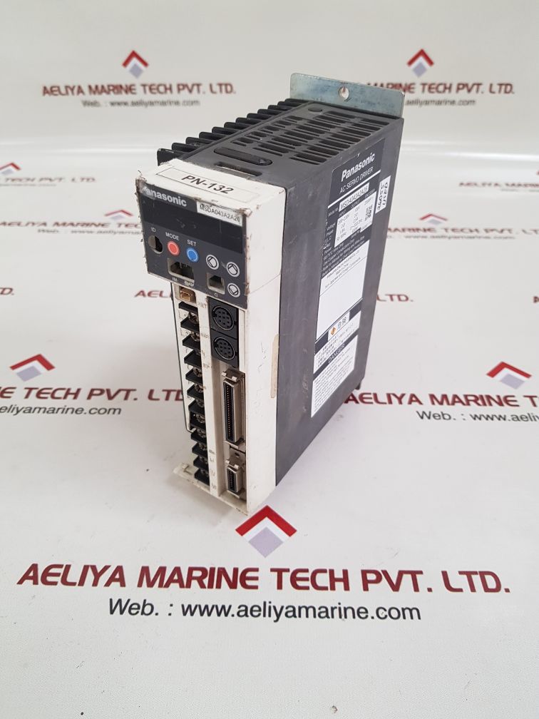 Panasonic msda043a2a26 ac servo driver pn-132 400w