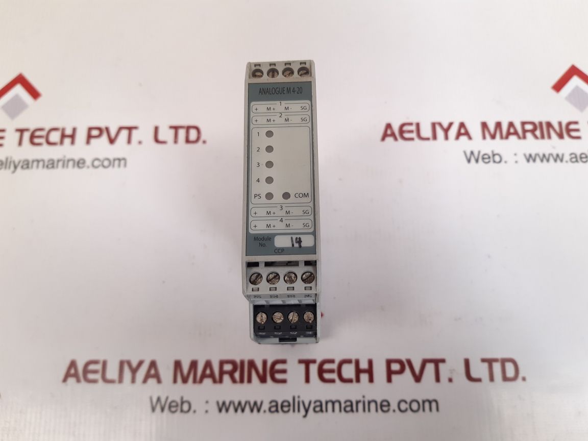 Analogue m 4-20 gas alarm input module 11/12/13/14