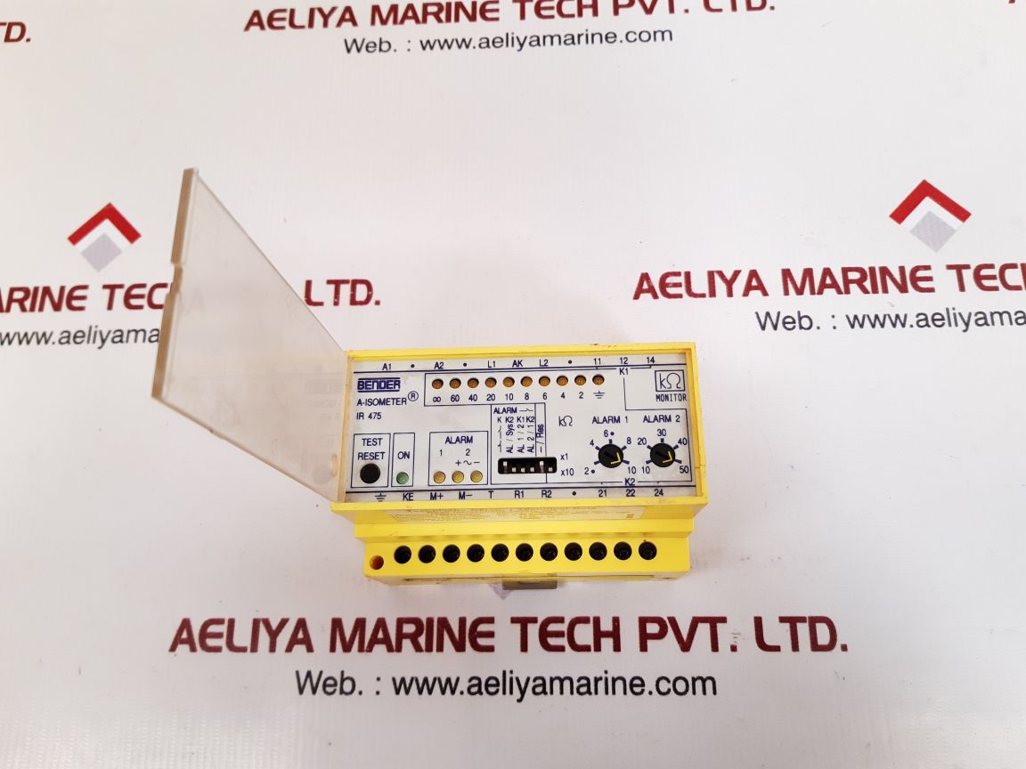 Bender Ir475Ly-4 Insulation Monitoring Device B91068038 250Vac