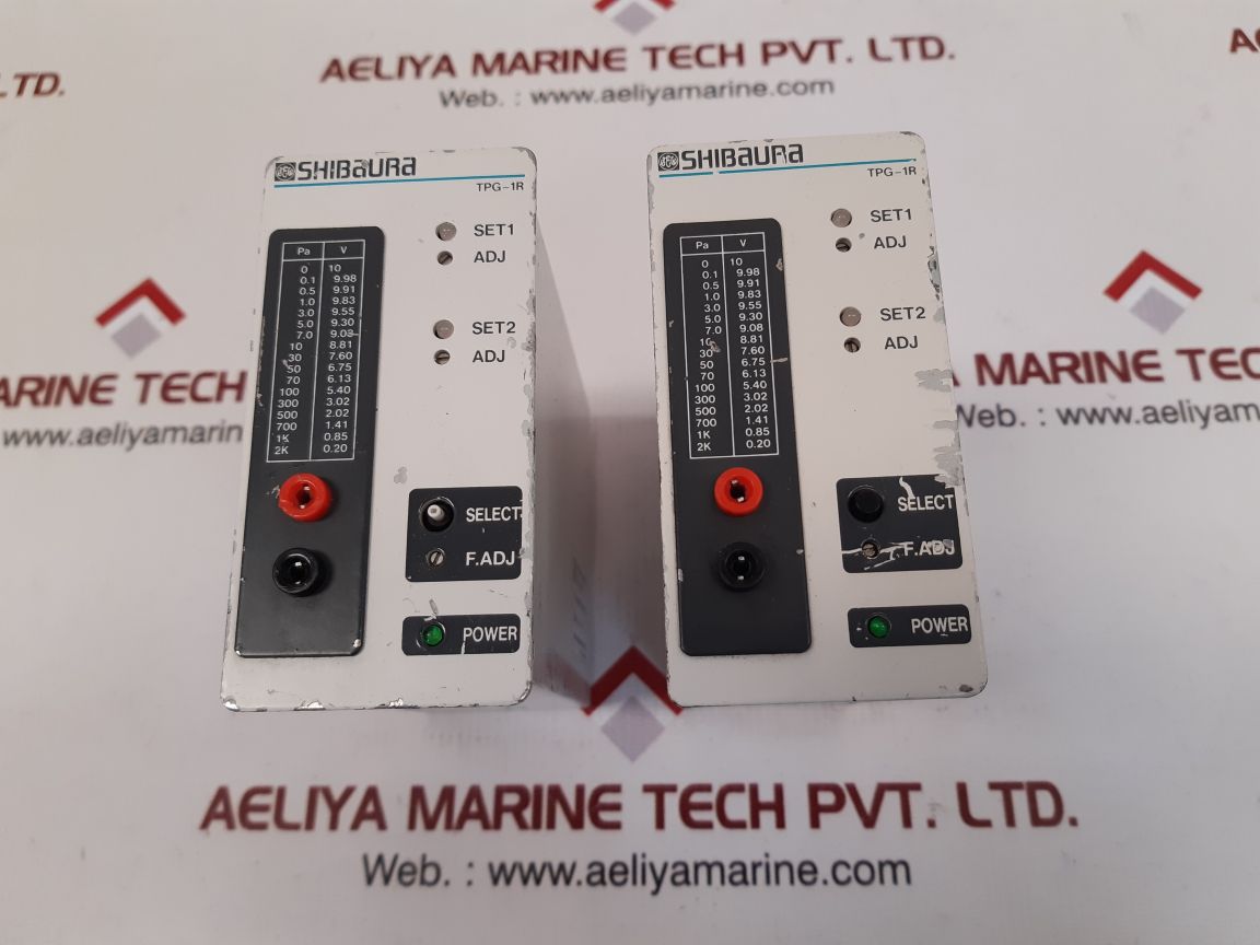 Shibaura tpg-1r pirani gauge