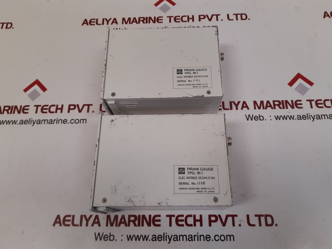 Shibaura tpg-1r pirani gauge