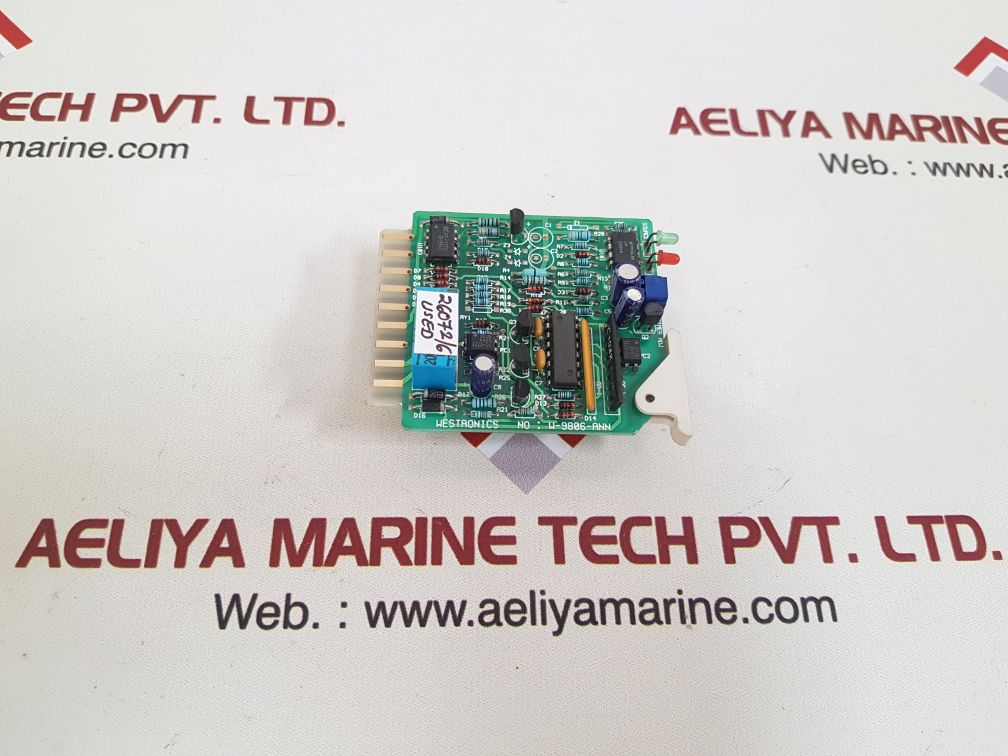 Westronics w-9806-ann pcb card used One