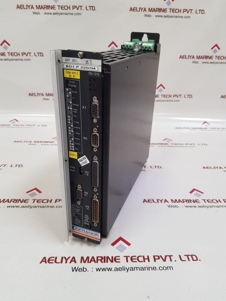 Infranor smt-bd1 bmm05af servo drive 220/04-w-t-bs