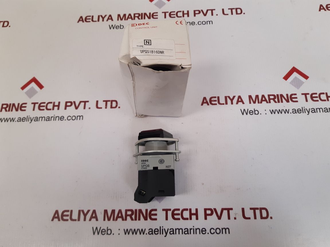 Idec upqs1b16dnr control unit push button 