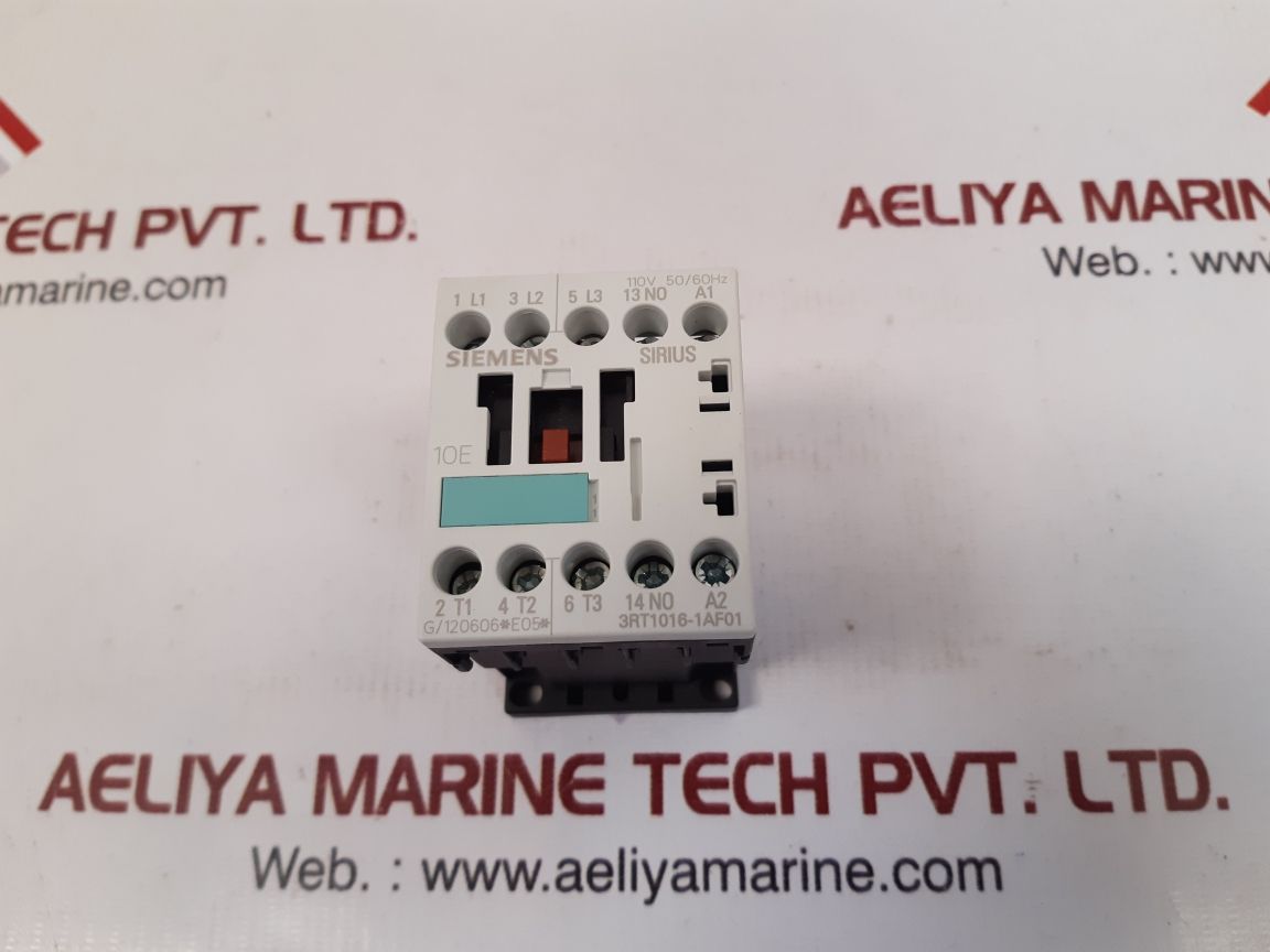 Siemens 3rt1016-1af01 contactor
