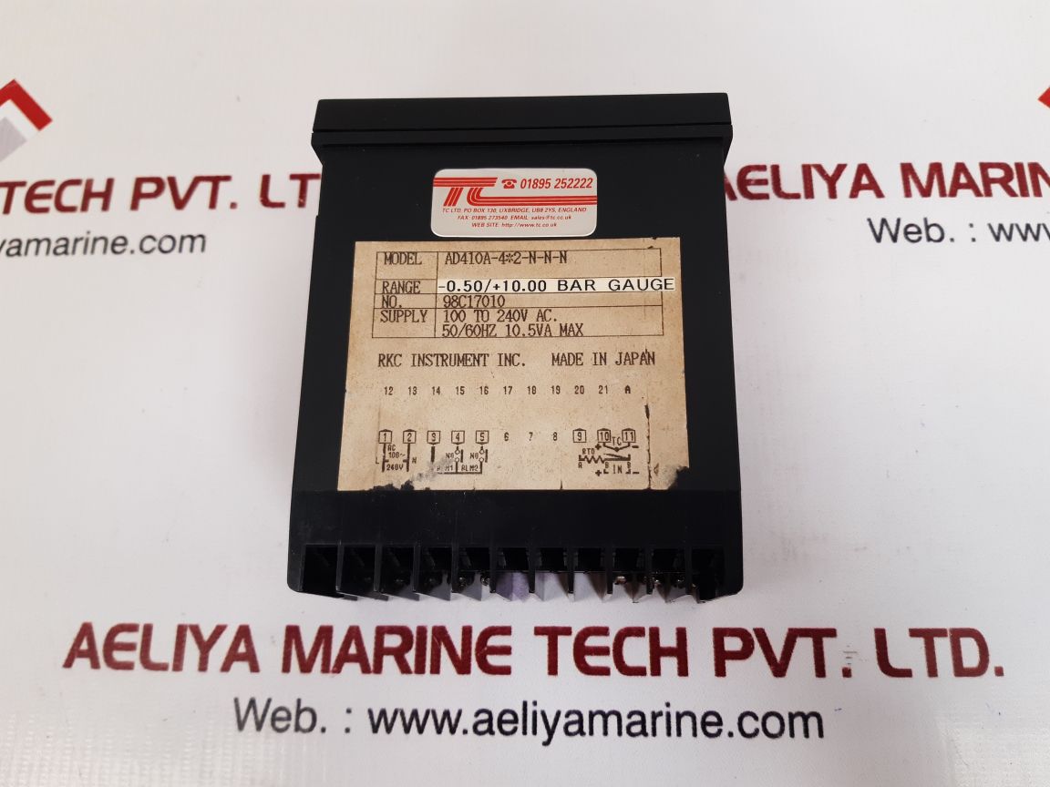 Rkc instrument ad410a-4*2-n-n-n  temperature control 