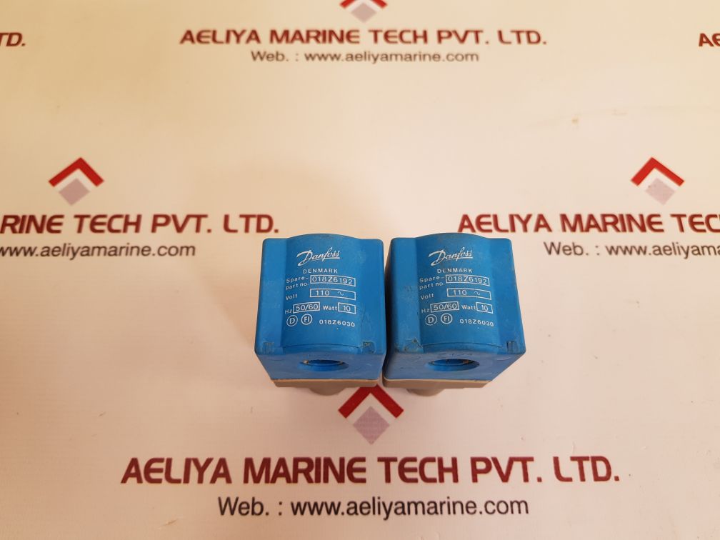 Danfoss 018z6192 solenoid coil 110v Used