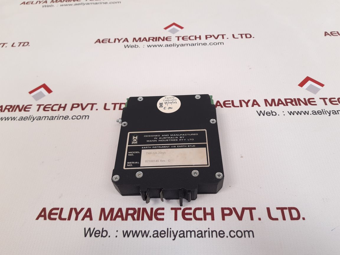 Mann twi-1/4-20 ma isolator