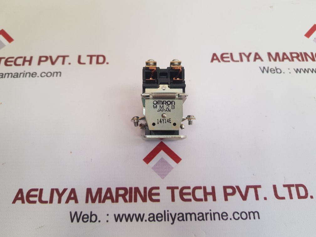 Omron mm2b monostable relay 24vdc